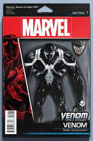 Venom: Space Knight #1 (Christopher Action Figure Cover)
