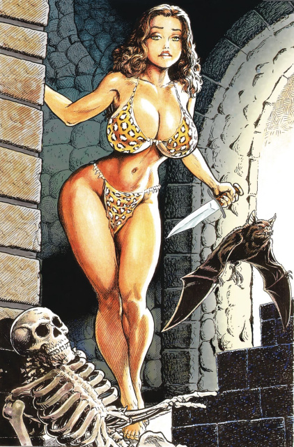 Cavewoman: Return to the Labyrinth #1 (Bud Root Cover)
