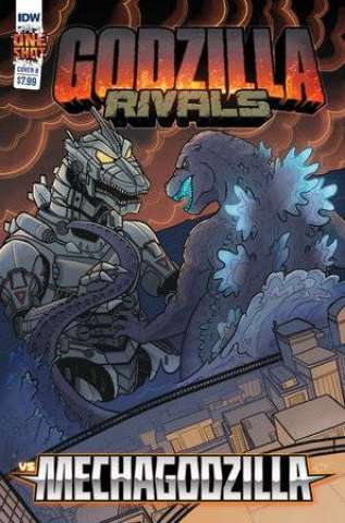 Godzilla Rivals vs. Mechagodzilla #1 (Michaud Cover)