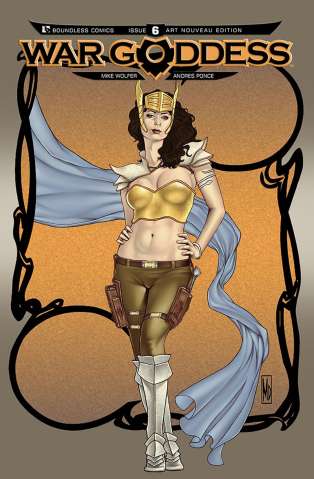 War Goddess #6 (Art Nouveau Cover)