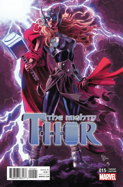 The Mighty Thor #15 (Deodato Teaser Cover)