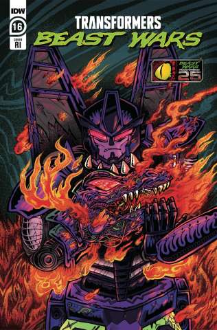 Transformers: Beast Wars #16 (10 Copy Stone Cover)