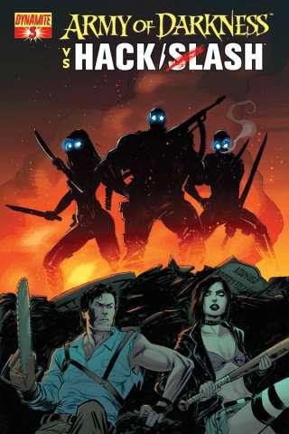 Army of Darkness vs. Hack/Slash #3 (Seeley Cover)