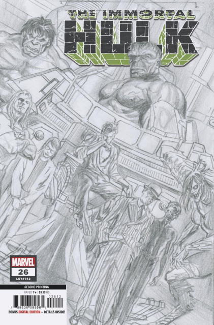 The Immortal Hulk #26 (Alex Ross 2nd Printing)