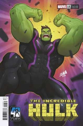 The Incredible Hulk #12 (David Nakayama Black Costume Cover)