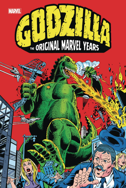 Godzilla: The Original Marvel Years (Omnibus First Issue Cover)