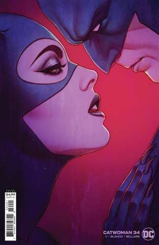 Catwoman #34 (Jenny Frison Card Stock Cover)