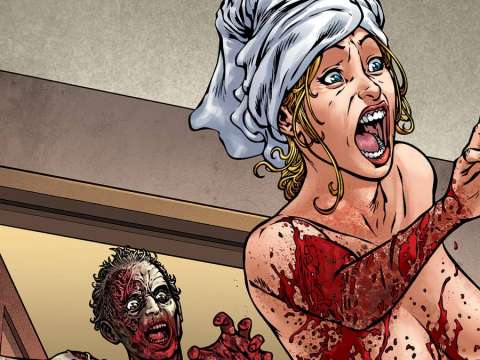 Night of the Living Dead: Death Valley #3 (Nude Cover)