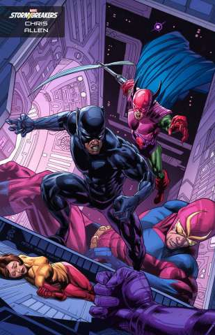 Black Panther #1 (Chris Allen Stormbreaker Cover)