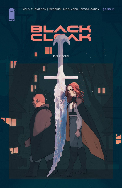 Black Cloak #4 (Milledge Cover)