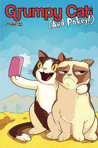 Grumpy Cat (and Pokey!) #5 (Fridolfs Cover)