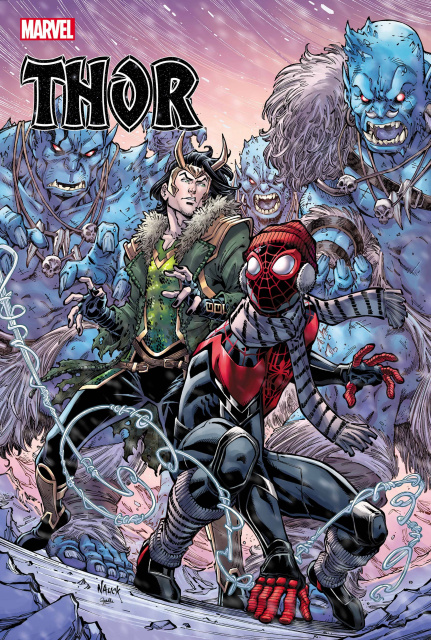 Thor #17 (Nauck Miles Morales 10th Anniversary Cover)
