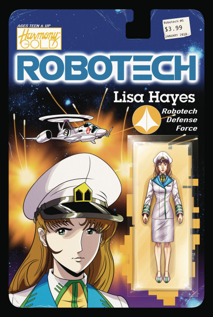 Robotech #5 (Action Figure Cover)