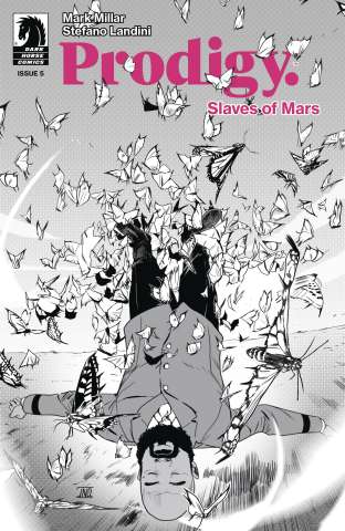 Prodigy: Slaves of Mars #5 (B&W Landini Cover)