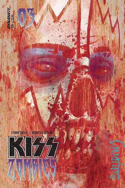 KISS: Zombies #3 (Suydam Cover)
