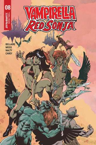 Vampirella / Red Sonja #8 (Castro Bonus Cover)