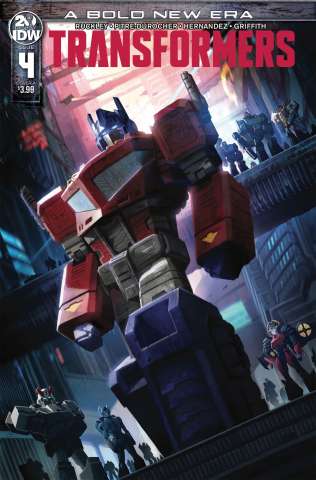 The Transformers #4 (Pitre-Durocher Cover)