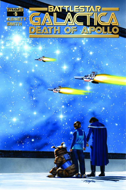 Battlestar Galactica: Death of Apollo #5 (Mayhew Cover)