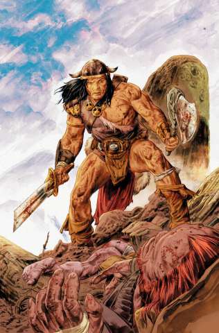 Conan the Barbarian #3 (Braithwaite Virgin 3rd Printing)