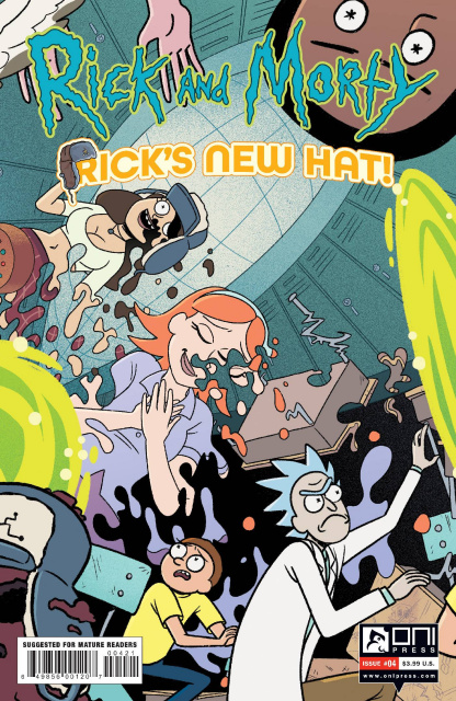 Rick and Morty: Rick's New Hat! #4 (Stern Cover)
