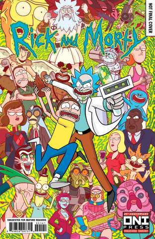 Rick and Morty #100 (Ellerby Cover)
