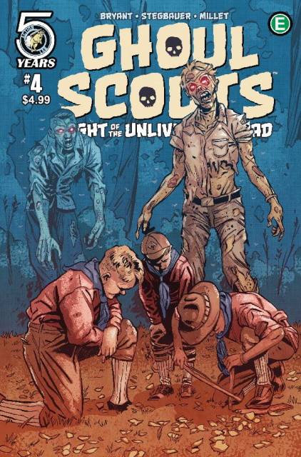 Ghoul Scouts: Night of the Unliving Undead #4 (Schoonover Cover)