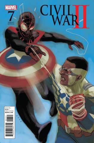 Civil War II #7 (Noto Miles vs. Sam Cover)