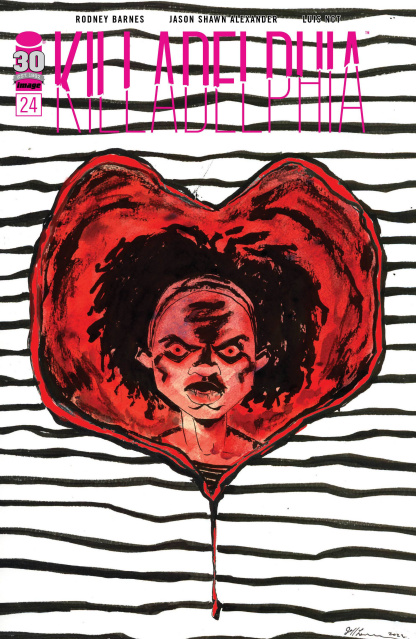 Killadelphia #24 (Lemire Cover)