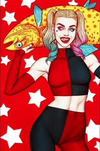 Harley Quinn #28 (Jenny Frison Card Stock Cover)