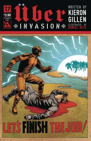 Über: Invasion #17 (Propaganda Poster Cover)