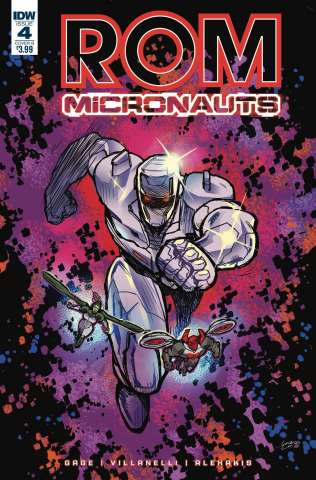 ROM & The Micronauts #4 (Milonogiannis Cover)