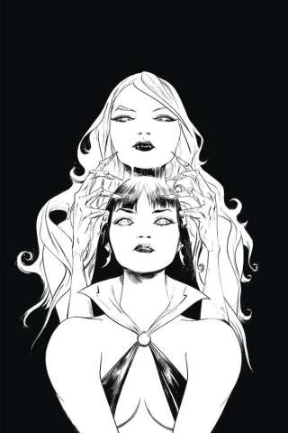 Vampirella / Red Sonja #9 (25 Copy Lee B&W Virgin Cover)