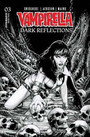 Vampirella: Dark Reflections #3 (Anacleto Line Art Cover)