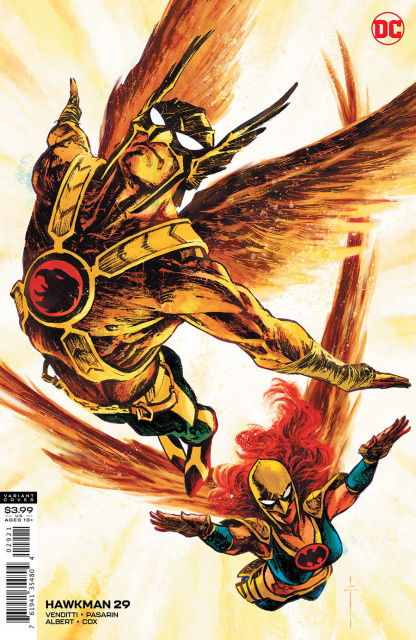 Hawkman #29 (Sebastian Fiumara Cover)