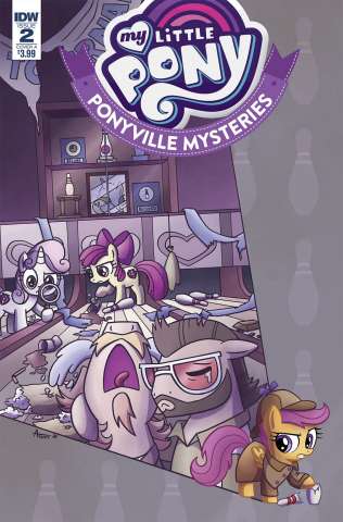 My Little Pony: Ponyville Mysteries #2 (Garbowska Cover)