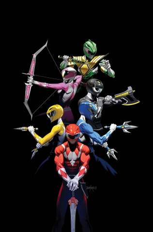 Mighty Morphin Power Rangers 2017 Annual #1 (10 Copy Mora Cover)
