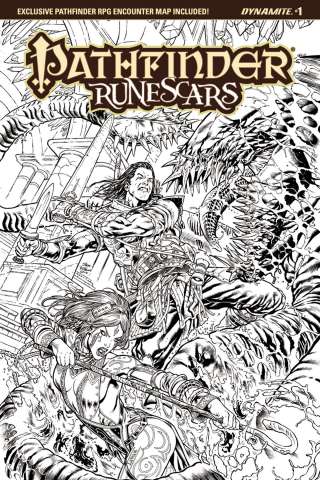 Pathfinder: Runescars #1 (25 Copy Lima B&W Cover)