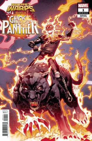 Secret Warps: Ghost Panther Annual #1 (Pacheco Connecting Cover)