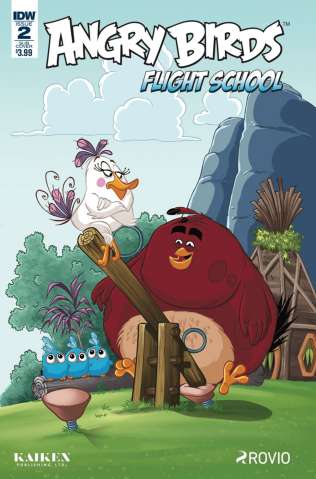 Angry Birds: Flight School #2 (Subscription Cover)
