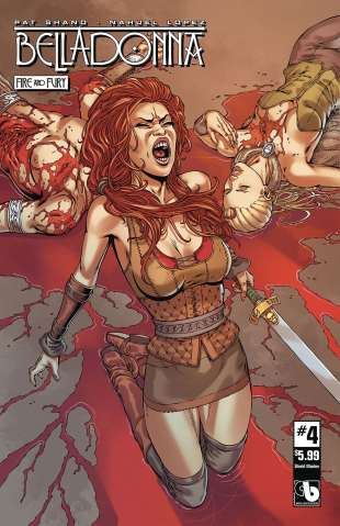 Belladonna: Fire and Fury #4 (Shield Maiden Cover)