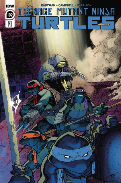 Teenage Mutant Ninja Turtles #102 (10 Copy Roberts Cover)