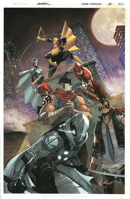 Batman Incorporated #12 (Michele Bandini Card Stock Cover)