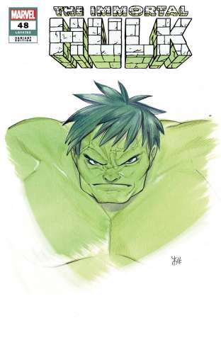 The Immortal Hulk #48 (Momoko Marvel Anime Cover)