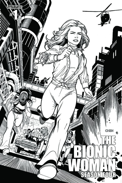 The Bionic Woman, Season Four #1 (15 Copy Chen Cover)