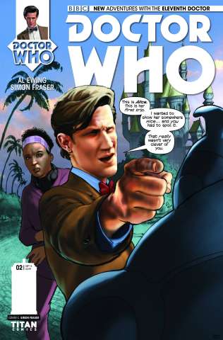 Doctor Who: New Adventures with the Eleventh Doctor #2 (10 Copy Fraser Cover)