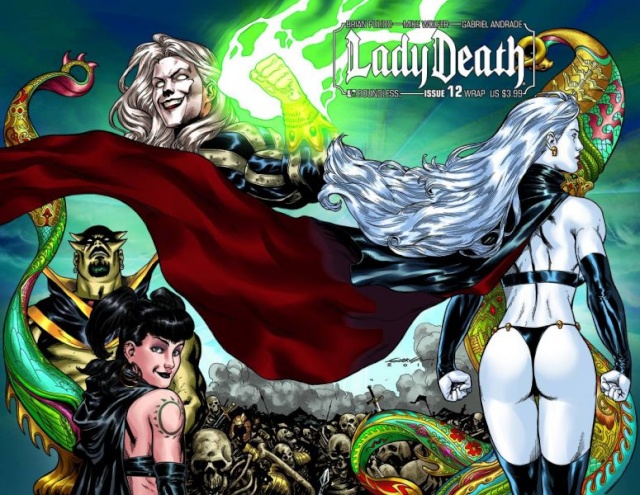 Lady Death #12 (Wrap Cover)
