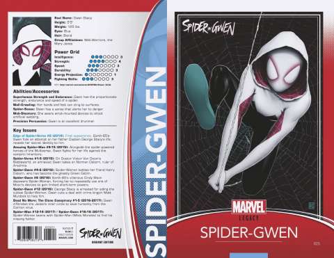 Spider-Gwen #25 (Christopher Trading Card Cover)