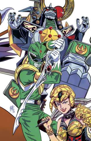 Mighty Morphin Power Rangers #1 (ECCC Cover)