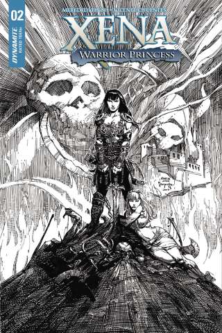 Xena #2 (25 Copy Finch Red Cover)