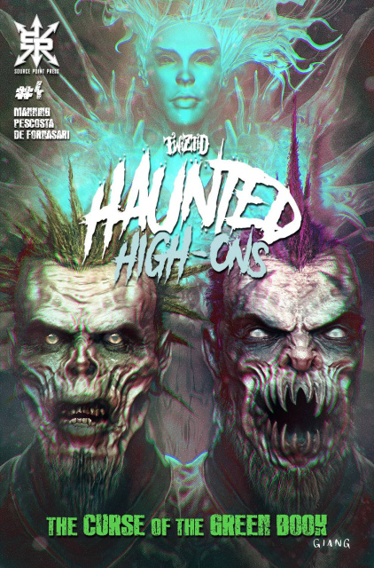 Twiztid: Haunted High-Ons - The Curse of the Green Book #4 (Cover B)